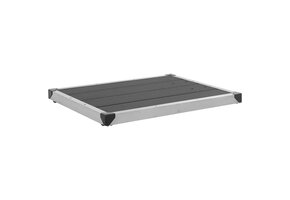 VidaXL Buitendouchebak RVS Grijs 80x62 cm - 63% Korting