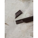 vidaXL Buitendouchebak Roestvrij Staal Grijs 80x62 cm - 59% Korting