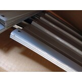 vidaXL Overkapping voor robotmaaier 92x97x63 cm staal grijs