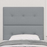 Lichtgrijs Hoofdbord Stof 90 cm - 50% Korting