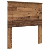 vidaXL Hoofdbord Oudhout 100 cm Geconstrueerd hout