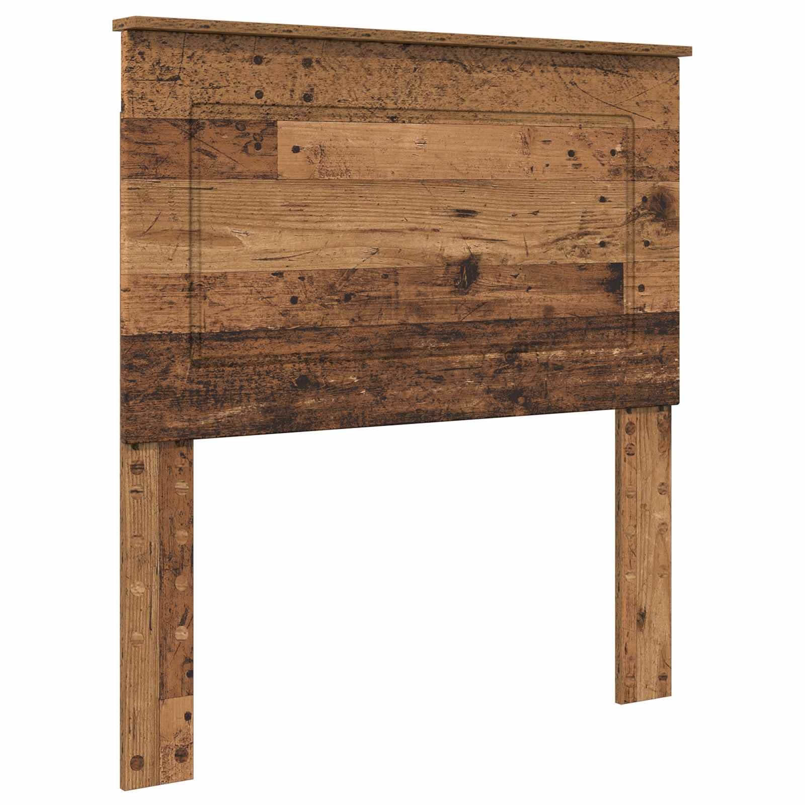 vidaXL Hoofdbord Oudhout 100 cm Geconstrueerd hout