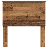 vidaXL Hoofdbord Oudhout 100 cm Geconstrueerd hout