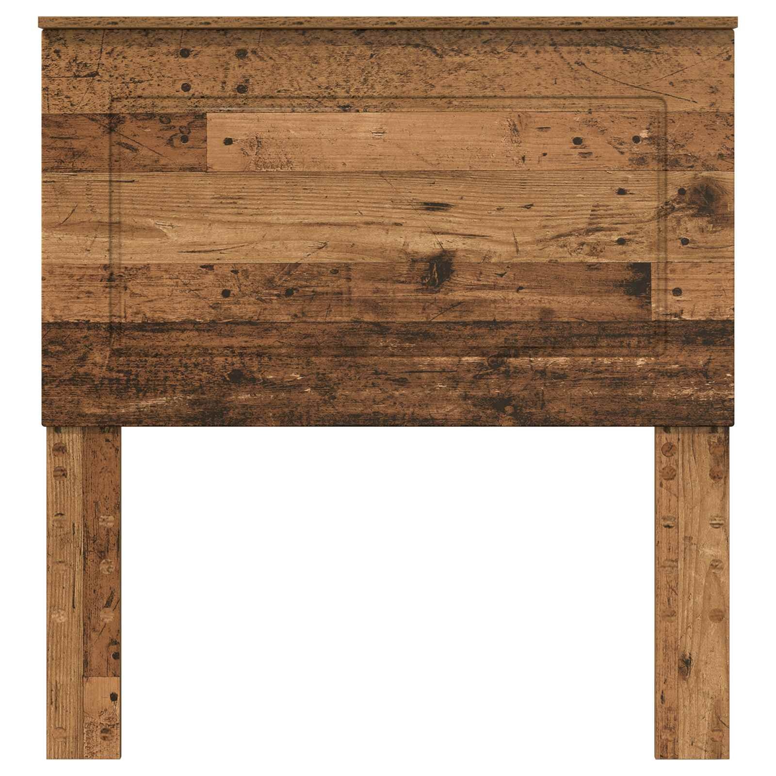 vidaXL Hoofdbord Oudhout 100 cm Geconstrueerd hout