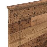 vidaXL Hoofdbord Oudhout 100 cm Geconstrueerd hout