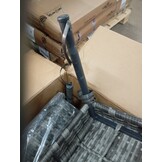 vidaXL Tuinstoelen 4 st poly rattan grijs