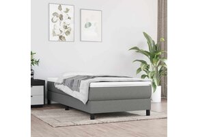 Pocketveringmatras Medium 100x200x20cm Donkergrijs - 41% Korting