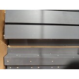 vidaXL 3-delige Loungeset met kussens massief grenenhout grijs