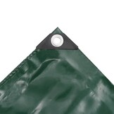 vidaXL Dekzeil 650 g/m² 2,5x3,5 m groen