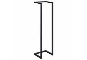 VidaXL Handdoekenrek Zwart 25x20x95 cm IJzer - 40% Korting