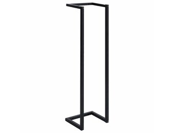 vidaXL Handdoekenrek 25x20x95 cm ijzer zwart