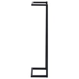 vidaXL Handdoekenrek 25x20x95 cm ijzer zwart