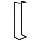vidaXL Handdoekenrek 25x20x95 cm ijzer zwart
