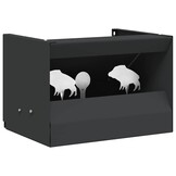 vidaXL Schietkast magnetisch met targets 4+1 wild zwijnontwerp