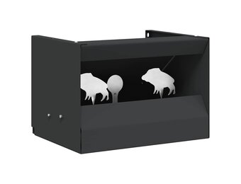 vidaXL Schietkast magnetisch met targets 4+1 wild zwijnontwerp