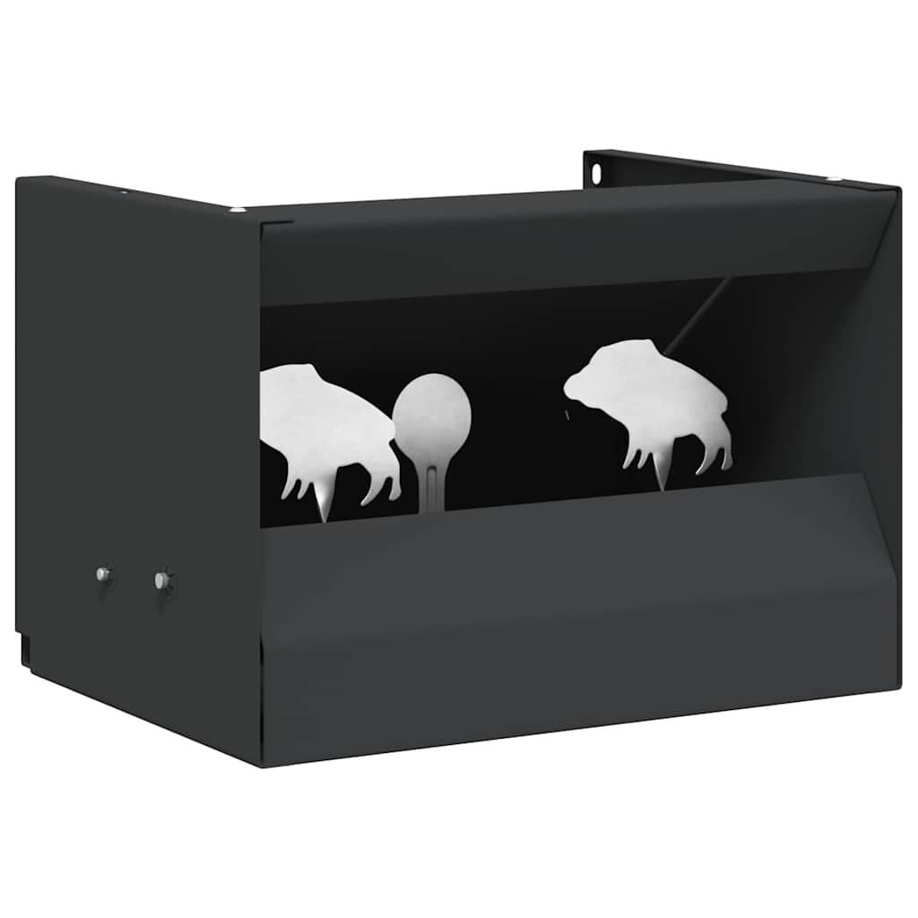 vidaXL Schietkast magnetisch met targets 4+1 wild zwijnontwerp