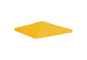 vidaXL Prieeldak Geel 3x3m - Waterbestendig & UV-beschermend (33% Korting)