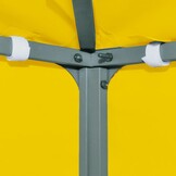 vidaXL Prieeldak 2-laags 310 g/m² 3x3 m geel