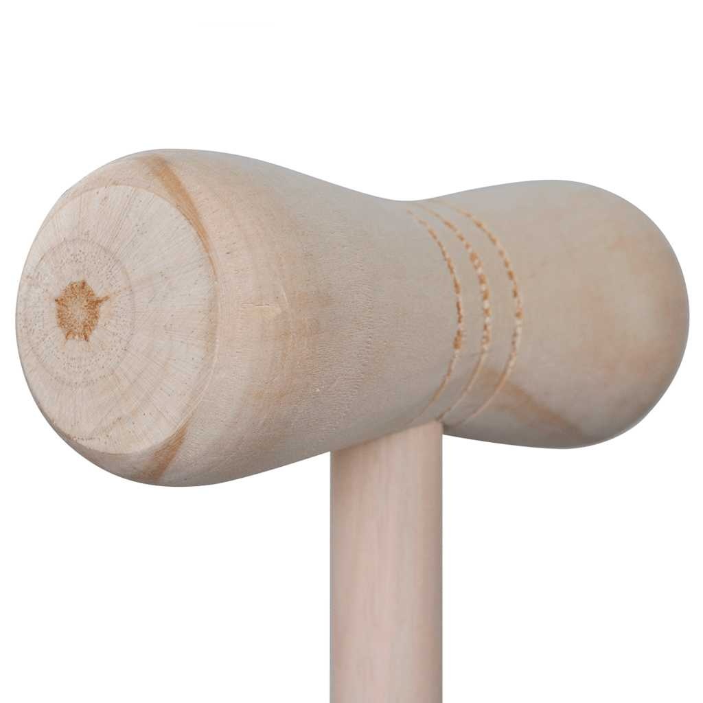 vidaXL Croquetspel voor 4 spelers hout