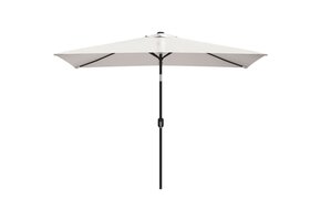 VidaXL Parasol Vierhoekig Zandwit 200x300cm - 34% Korting