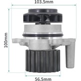 Waterpomp Audi A2 A3 A4 A6, Seat Cordoba, VW Golf Passat 1.4 TDI 1.9 TDI (OEM 038109119L)