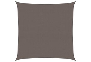 vidaXL Zonnezeil Antraciet 4x4m HDPE - 34% Korting