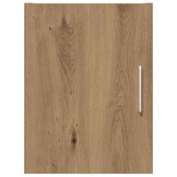 vidaXL Wandkast artisanaal eikenkleurig 30 x 42.5 x 40 cm Bewerkt hout