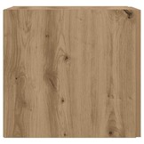 vidaXL Wandkast artisanaal eikenkleurig 30 x 42.5 x 40 cm Bewerkt hout