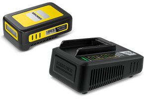 Accu Starter Kit 18V Lithium-Ion 2.5Ah met Snellader - Kärcher Battery Power (34% Korting)