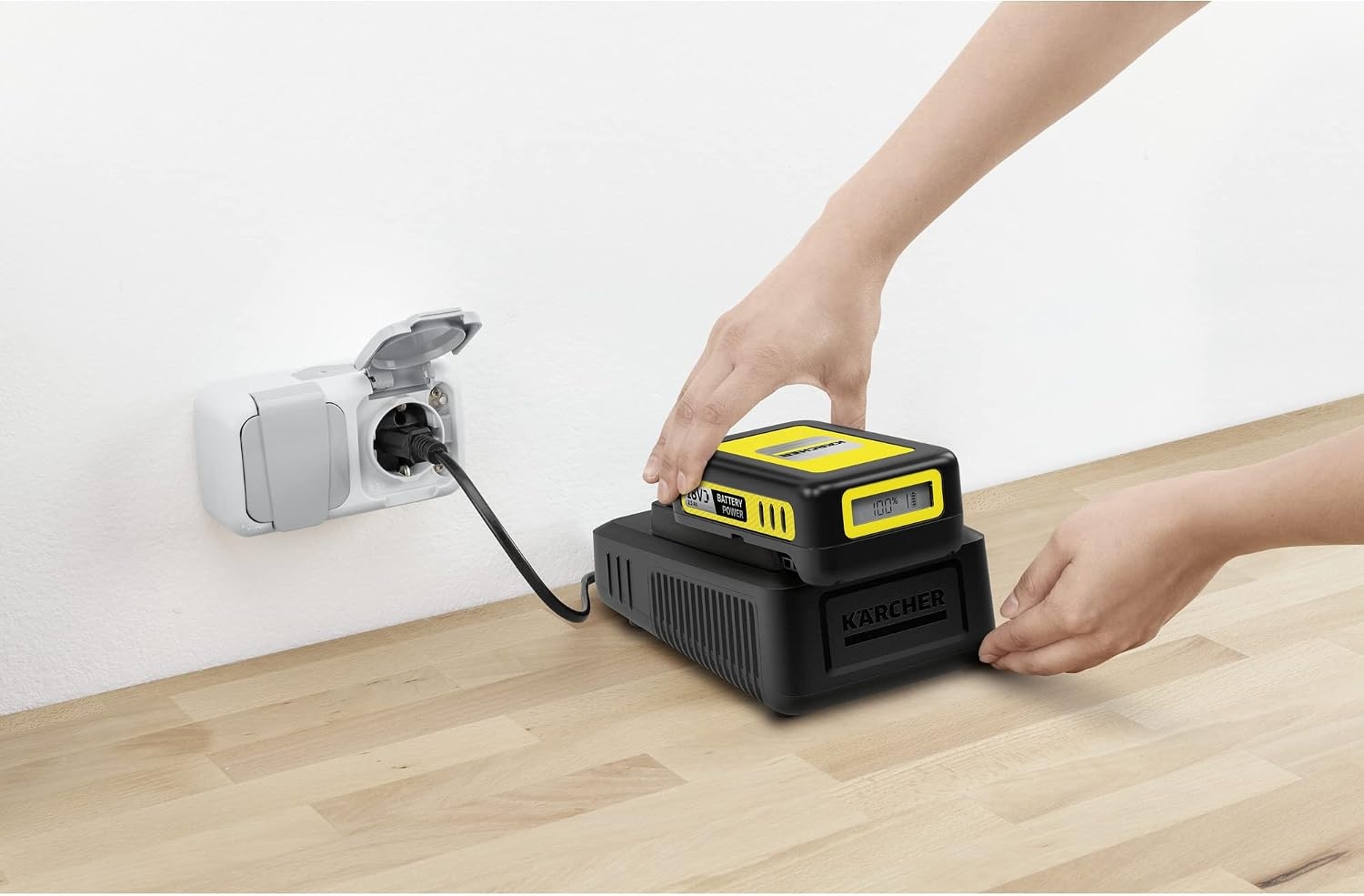 Kärcher Battery Power 18/25 Starter Kit - 18V Accu en Snellader
