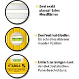Stabila 196-2 LED Waterpas 60 cm geel