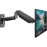 suptek Monitor Muurbeugel voor 13-32 inch Schermen, Zwart, Gasveer met Kantel- en Draaifunctie