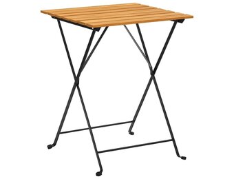vidaXL Bistrotafel 55x54x71 cm massief acaciahout