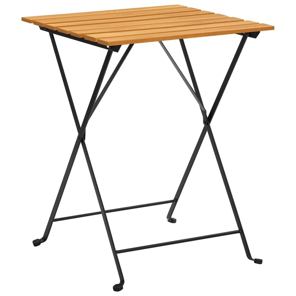 vidaXL Bistrotafel 55x54x71 cm massief acaciahout