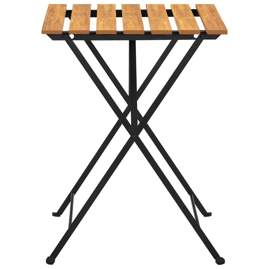 vidaXL Bistrotafel 55x54x71 cm massief acaciahout