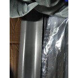 vidaXL Parasol met aluminium paal 600 cm antracietkleurig