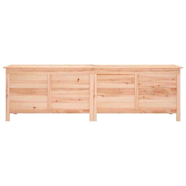 vidaXL Tuinbox 198,5x50x56,5 cm massief vurenhout
