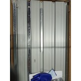 vidaXL Plantenbak verhoogd 240x40x77 cm gegalvaniseerd staal antraciet