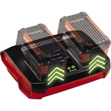 Einhell Power X-Change Starterset 2x 4,0 Ah Accu en Twincharger 3A