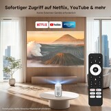 iSinbox AC311 Beamer Full HD 1080p Wit - 200 inch beeldformaat