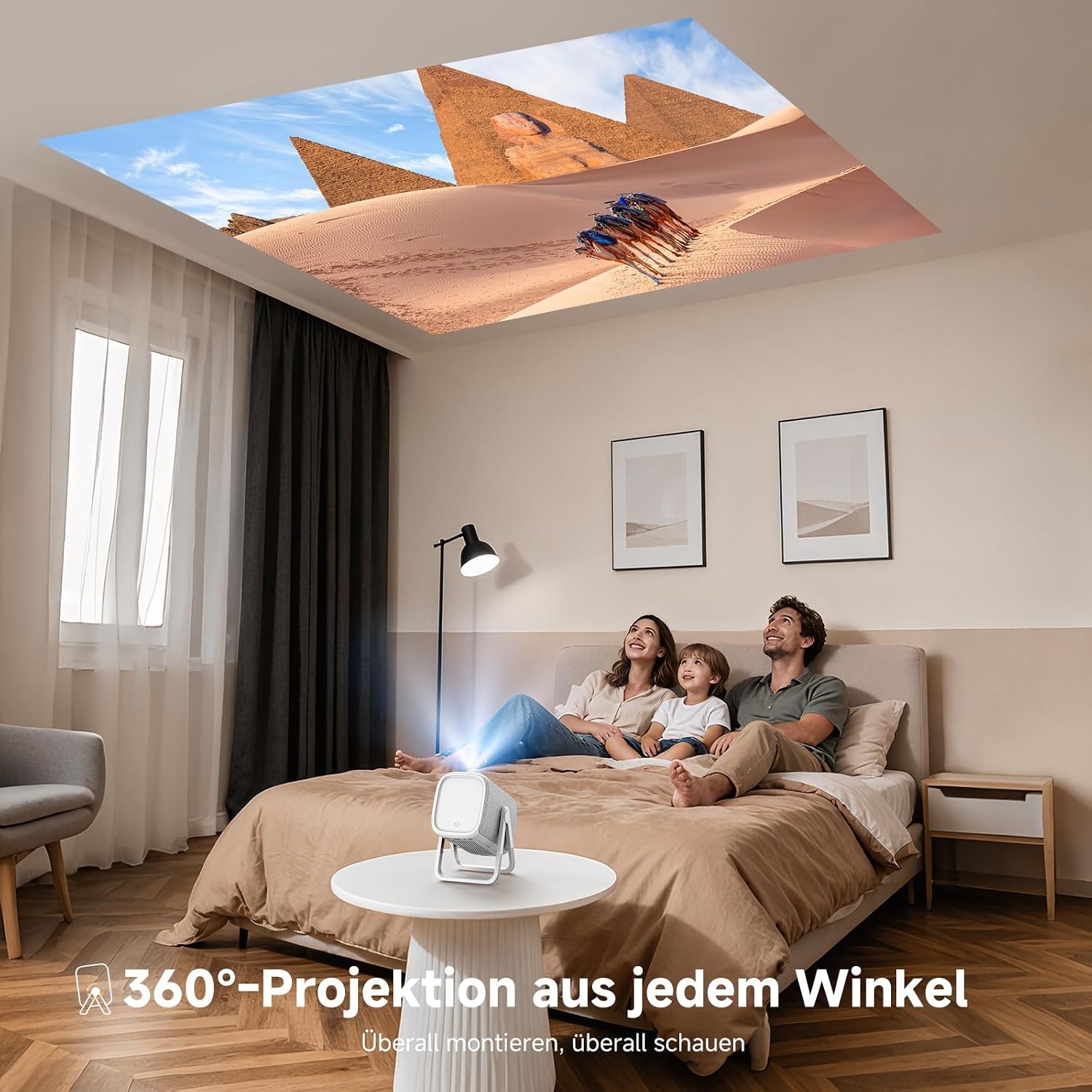 iSinbox AC311 Beamer Full HD 1080p Wit - 200 inch beeldformaat