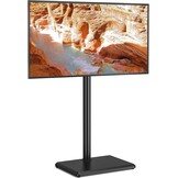TVON TV-standaard TV-vloerstandaard voor televisies van 32-55 inch TV-standaard in hoogte verstelbaar draaibaar Max