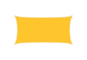 VidaXL Zonnezeil 3x6m HDPE Geel - 40% Korting