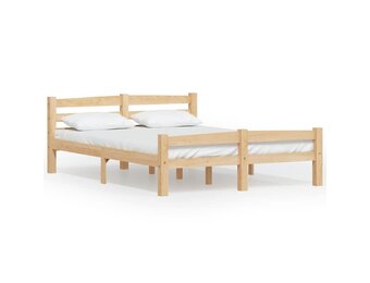 Massief Grenen Houten Bedframe 140x200 cm - 34% Korting