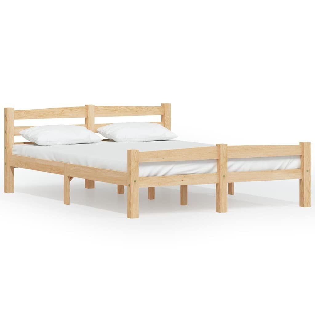 Massief Grenen Houten Bedframe 140x200 cm - 34% Korting
