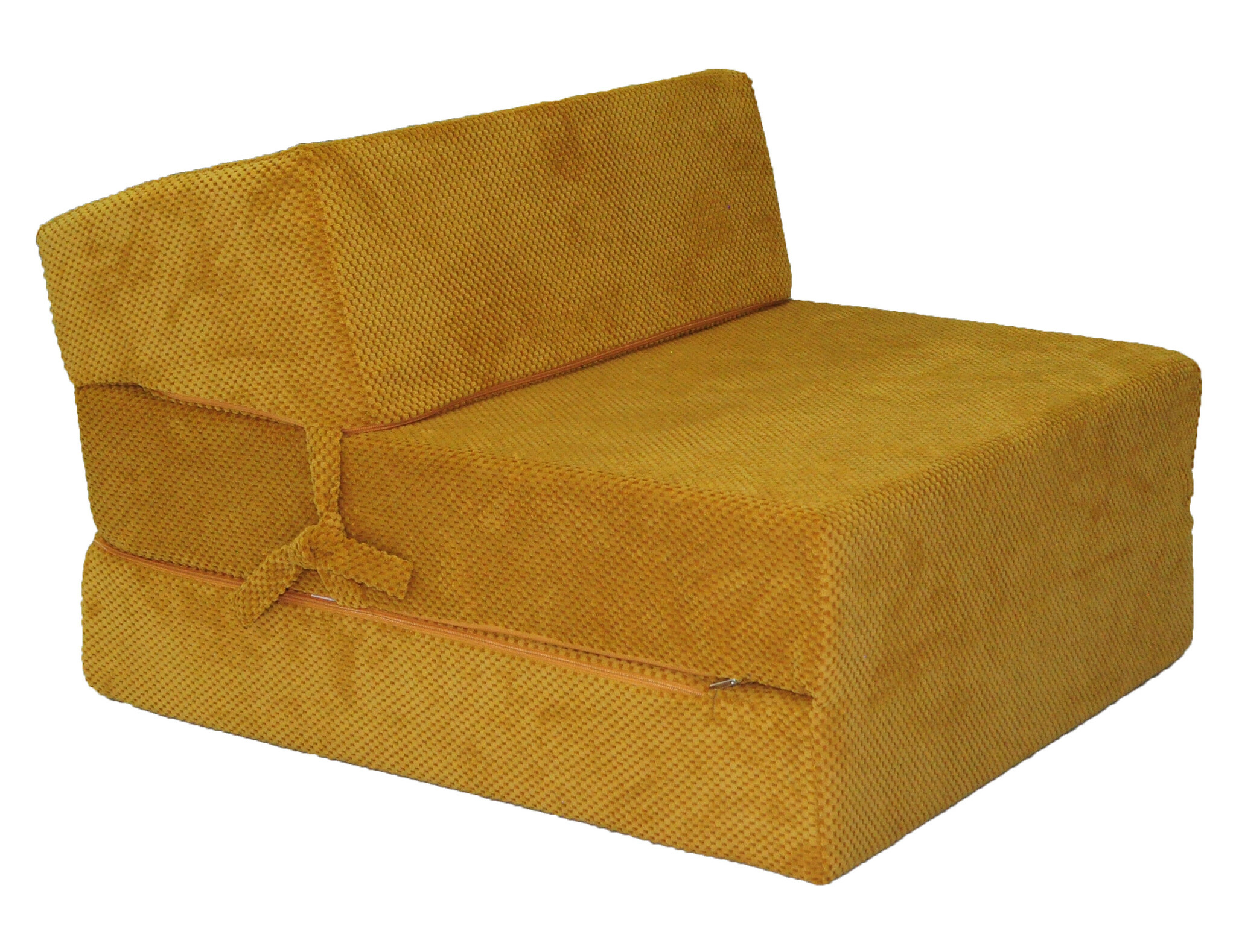 Opvouwbaar Matras & Zitkussen Oker Velvet - 200x70cm - 34% Korting