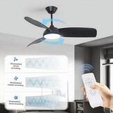 Afstandsbedieningsset Plafondventilator & Lamp - 3 Snelheden, 1000W - 34% Korting