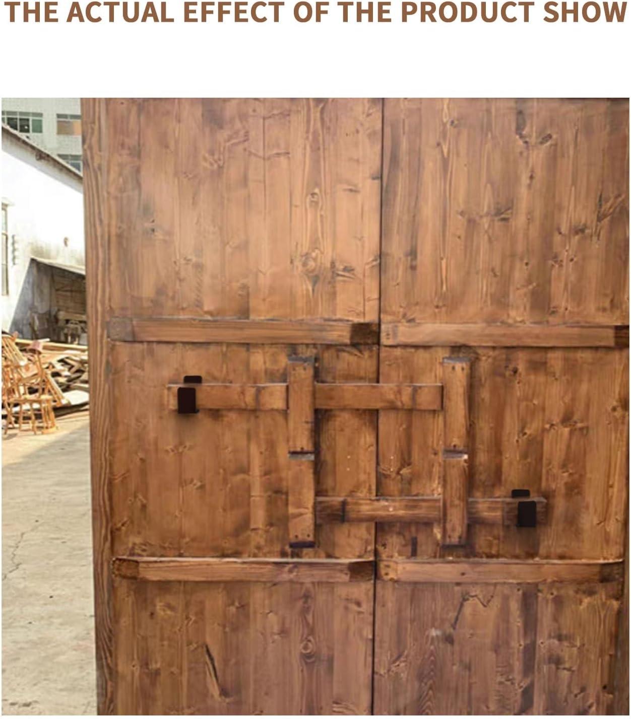 Barricade Beugels, Verstelbare U Hoeksteun, Veiligheidsdeurslot Beugel, Voor Versterkte Deursloten, Binnenverkeers- en Buitenswing Deuren, Poorten, 2 x 4 Hout, Of Andere Maten, Duurzaam Metaal