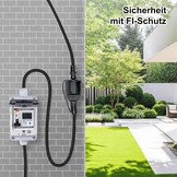 mobiele stroommeter voor stopcontact buiten