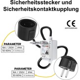 mobiele stroommeter voor stopcontact buiten